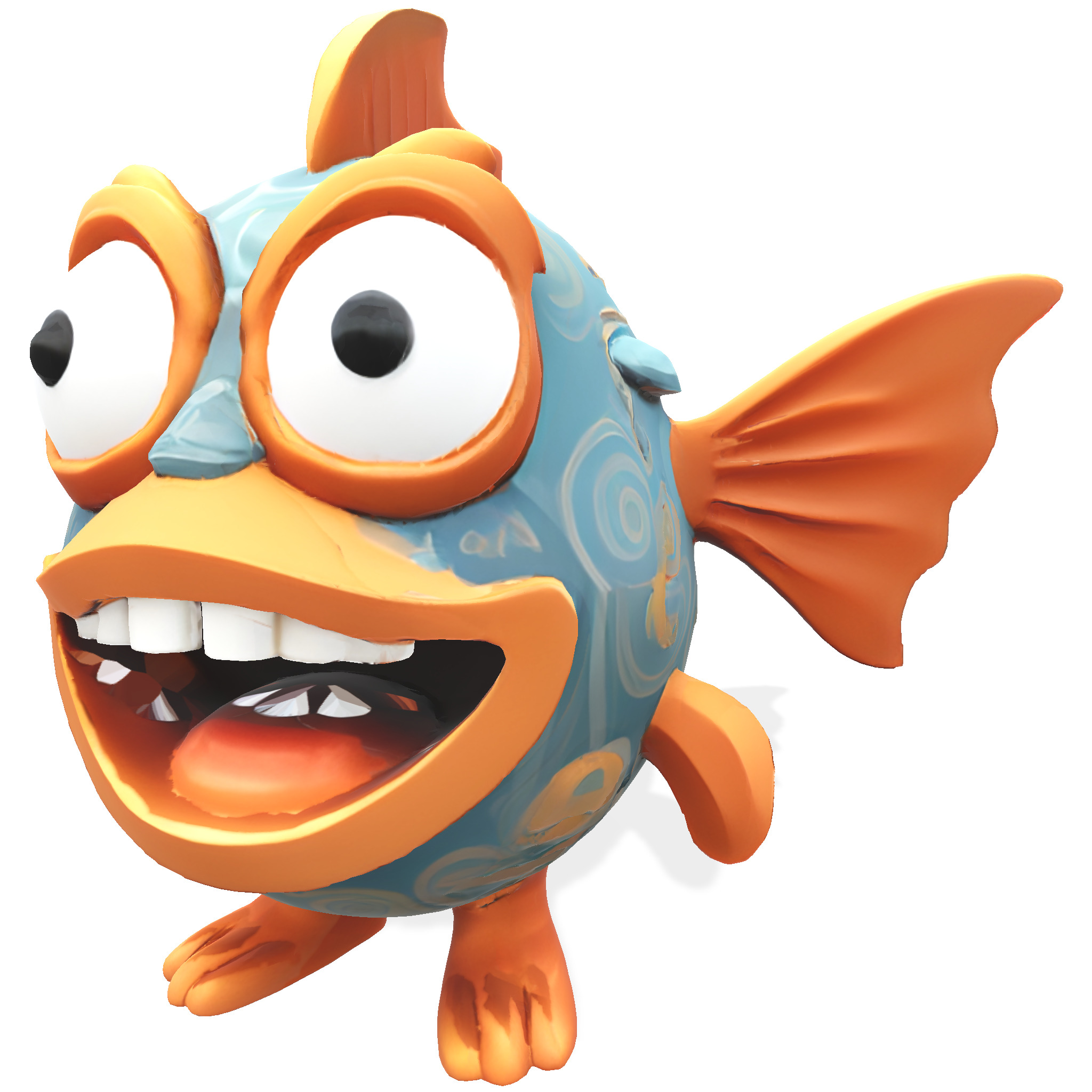 WhimsiFish AI Creature Collection 3D print model_12