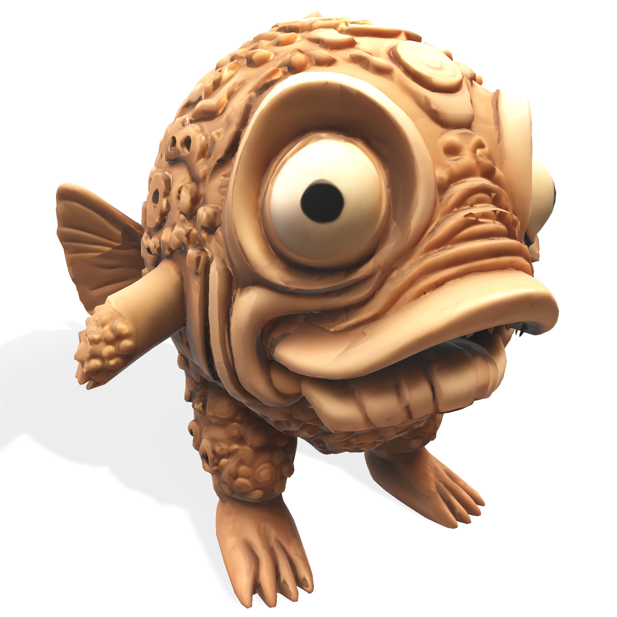 WhimsiFish AI Creature Collection 3D print model_14