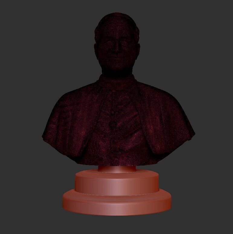 New Pope Robert Prevost pope Leo 3D print model_7