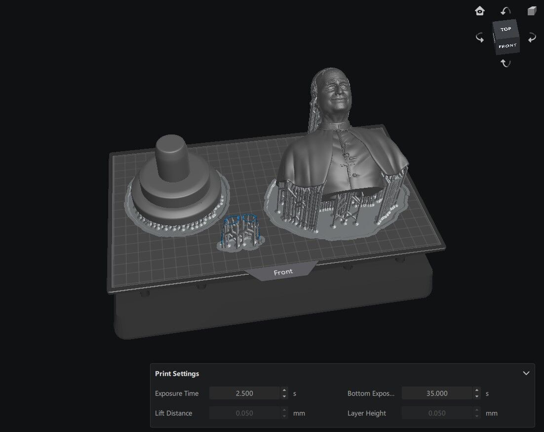 New Pope Robert Prevost pope Leo 3D print model_10