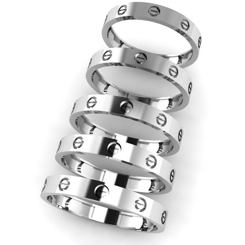 Gold Ring Jewelry  Ring stl 3dm 3dprintmodel 3D print model_1