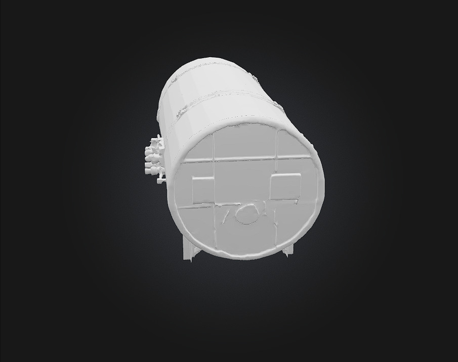 Rustic Cargo Plane Weathered Wings of a Bygone Era 3D model_8