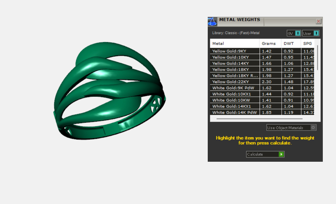 Rings 3D print model_3