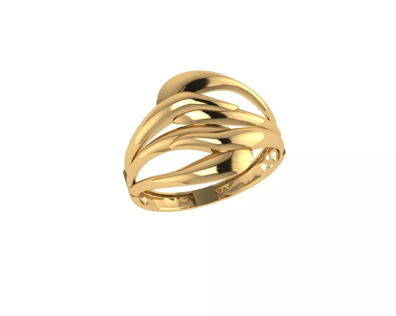 Rings 3D print model_0