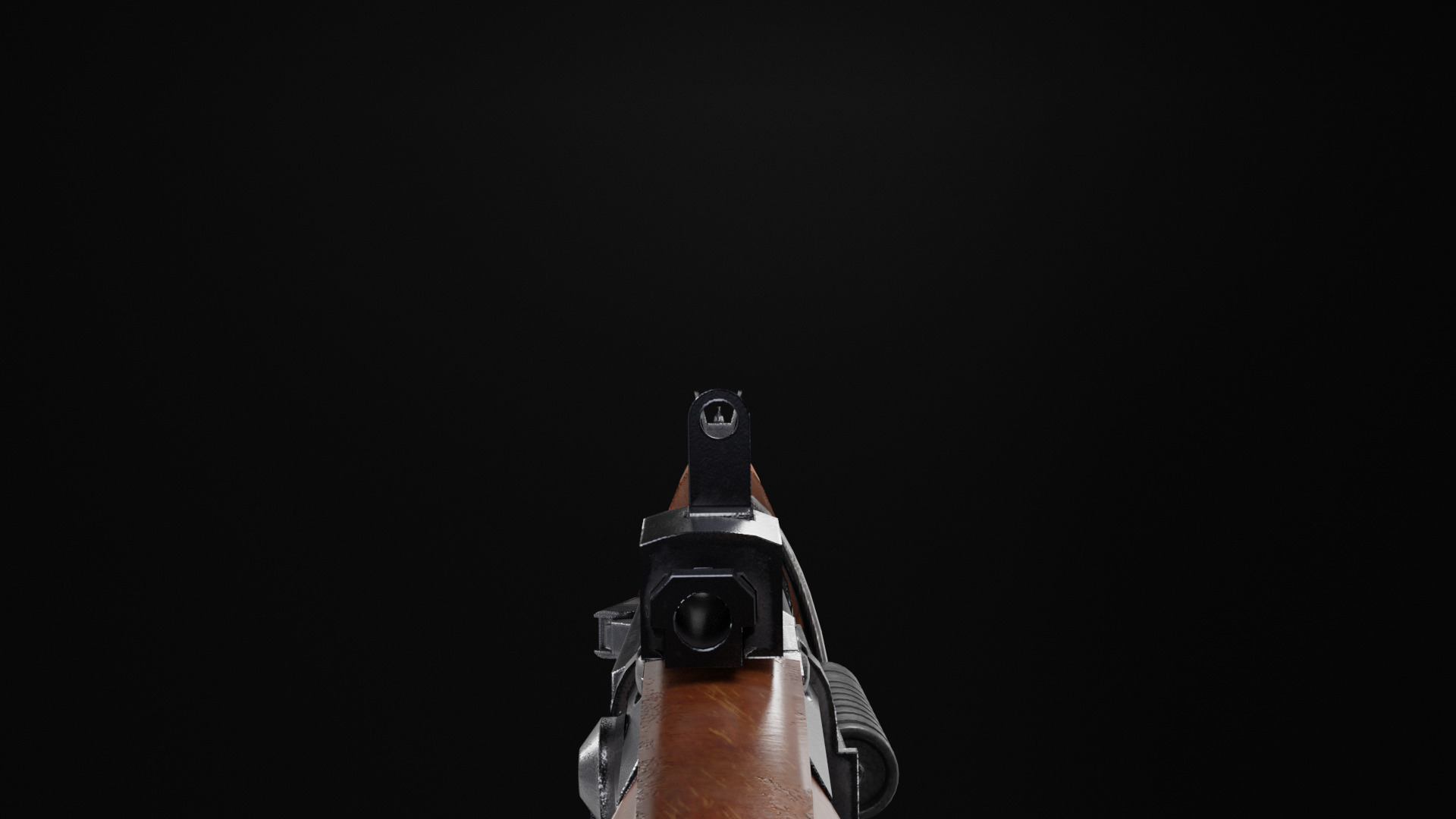 FN FAL Low-poly 3D model_10