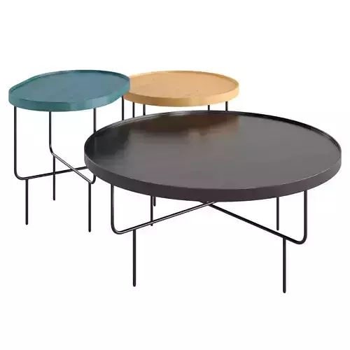 Roundhouse Coffee Table 3D model