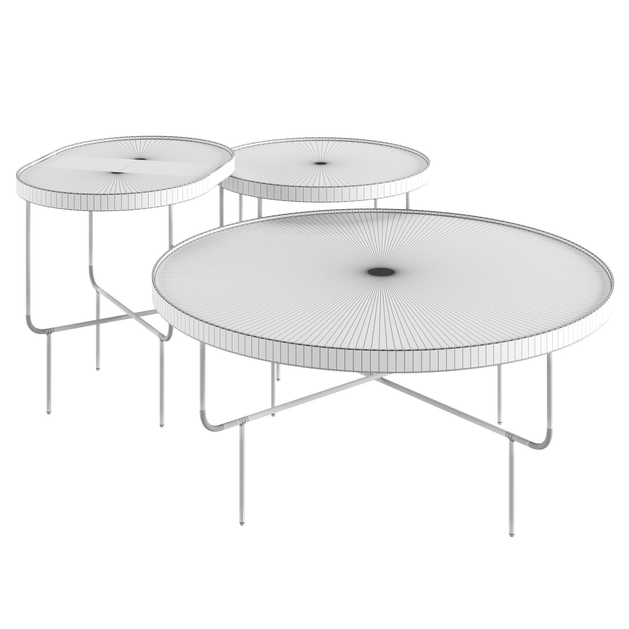 Roundhouse Coffee Table 3D model_6