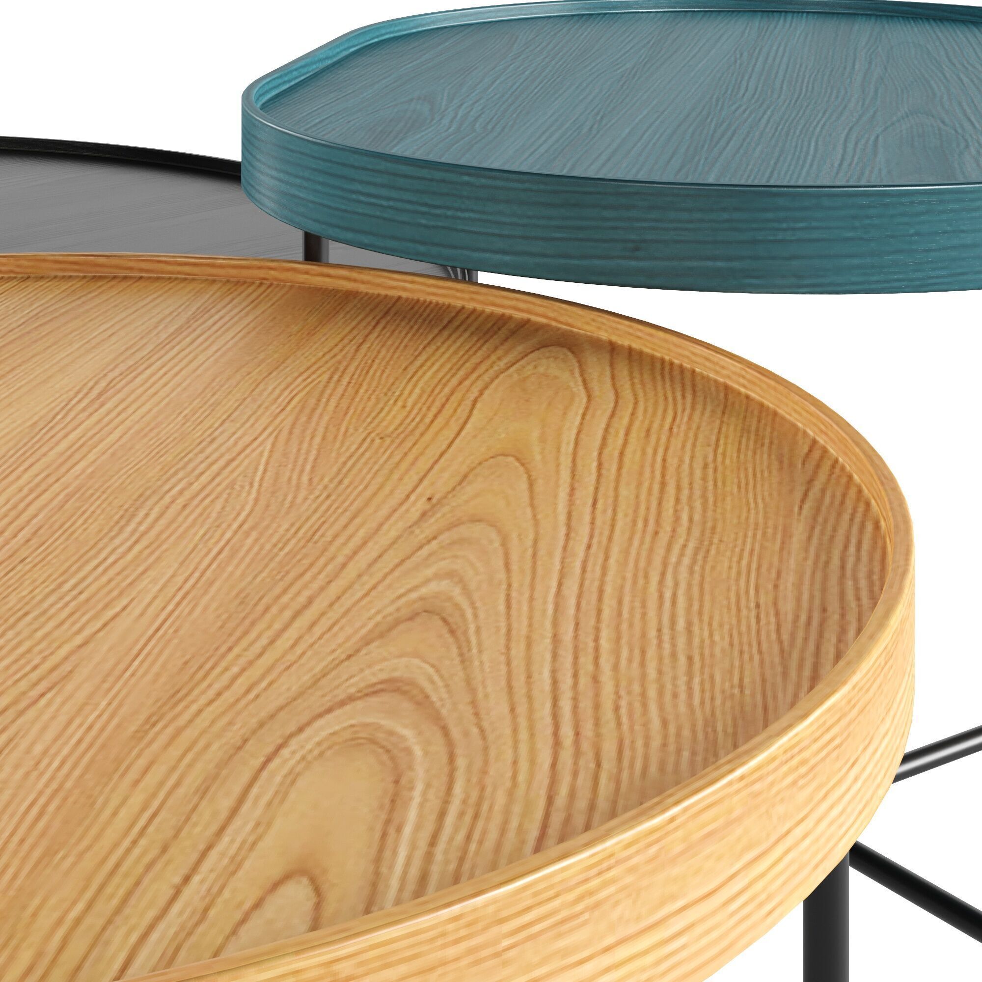 Roundhouse Coffee Table 3D model_7