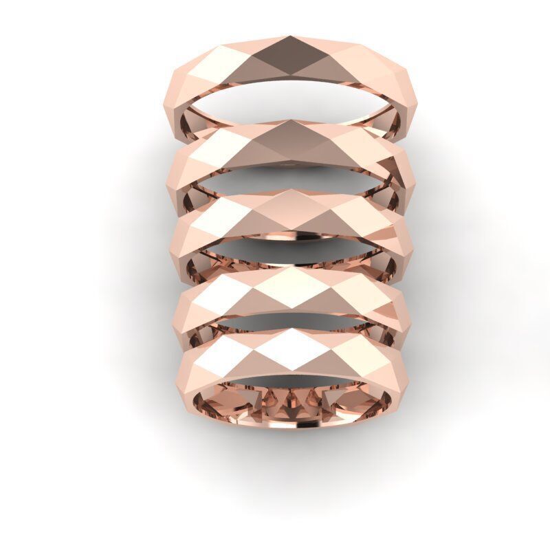 Gold Ring Jewelry  Ring stl 3dm 3dprintmodel 3D print model_1