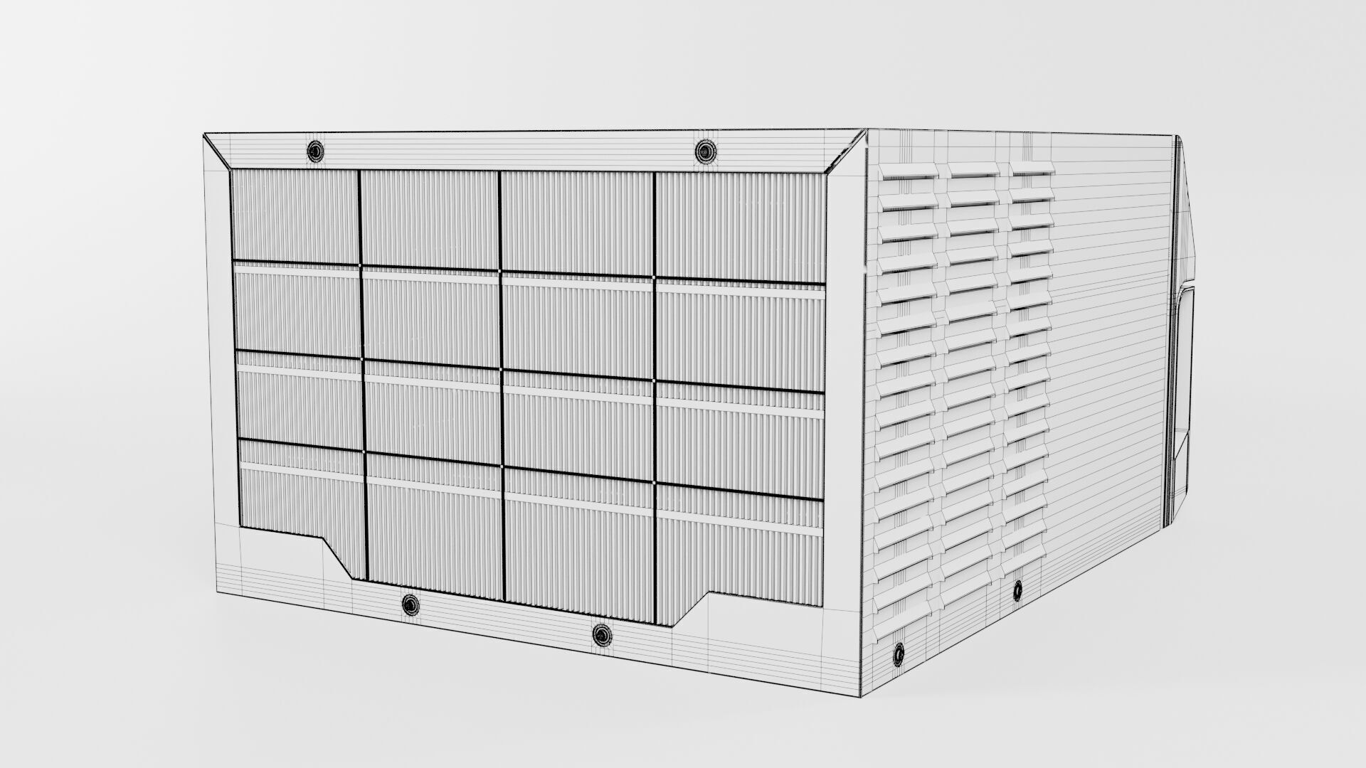 Aircon Window Type CG2 3D model_11