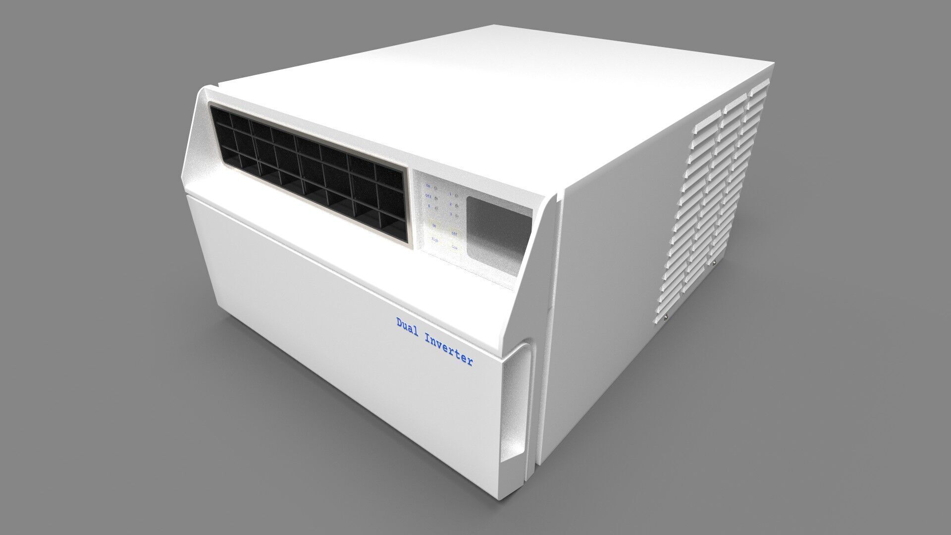 Aircon Window Type CG2 3D model_6