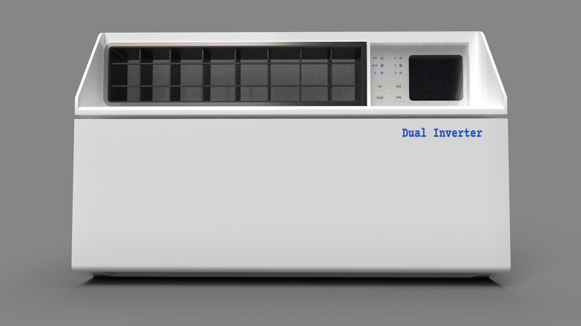 Aircon Window Type CG2 3D model_1