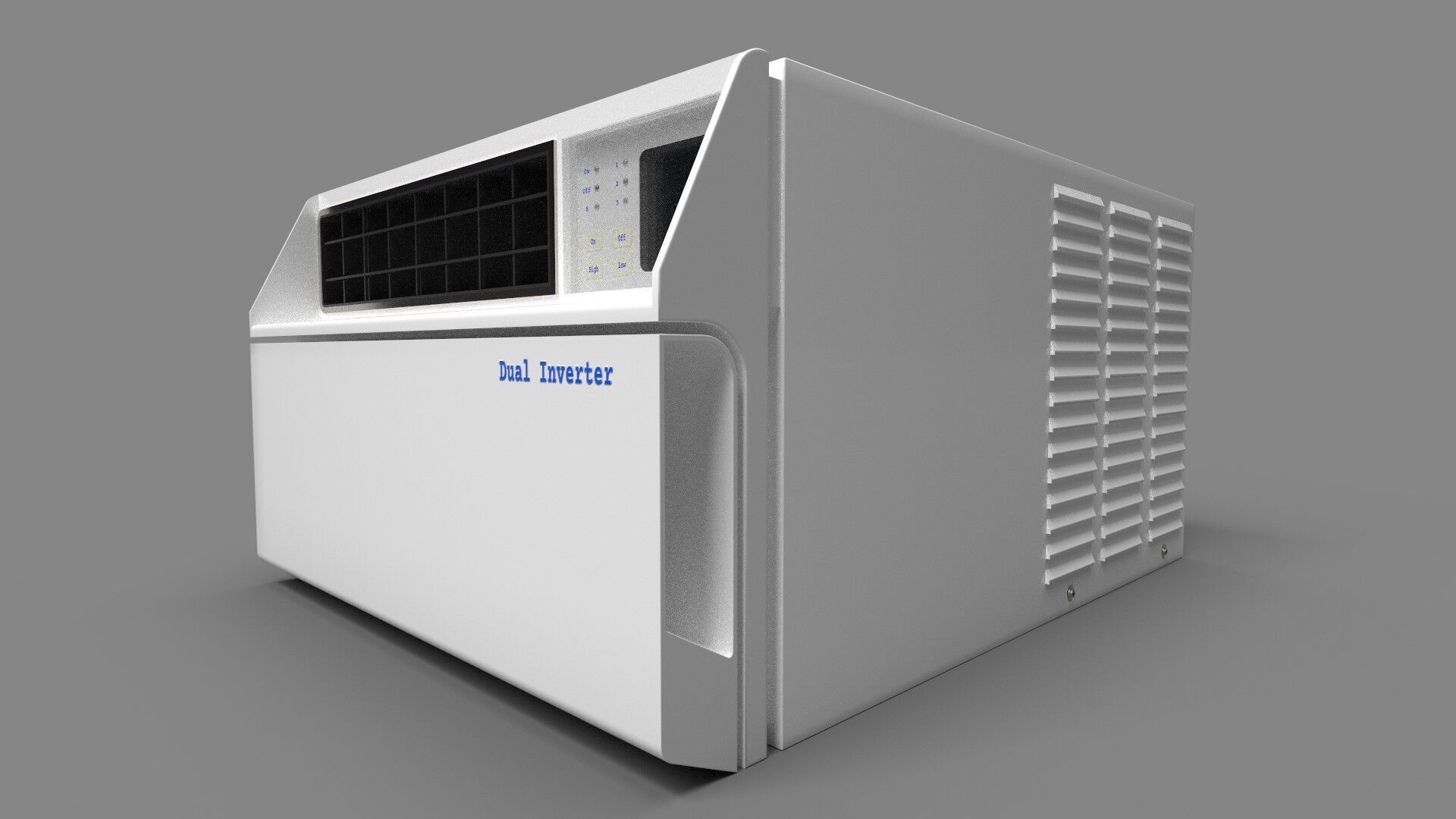 Aircon Window Type CG2 3D model_2