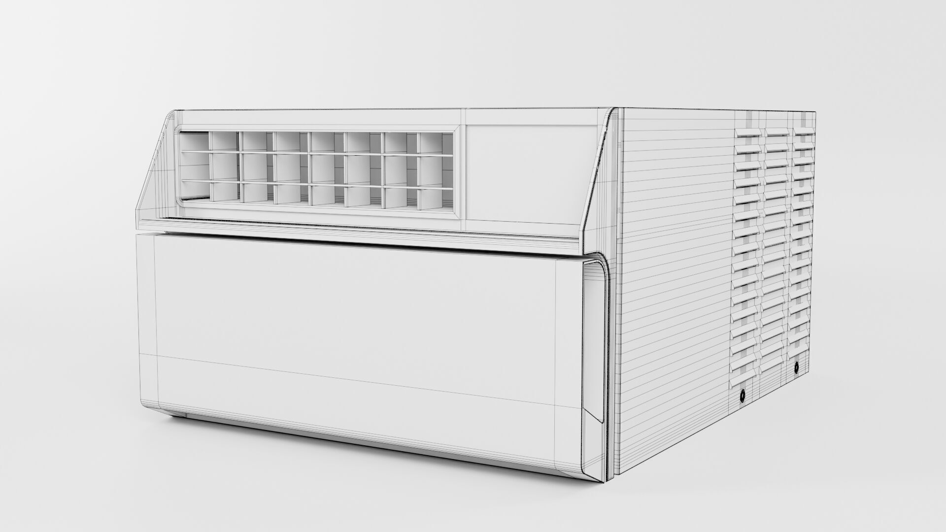 Aircon Window Type CG2 3D model_10