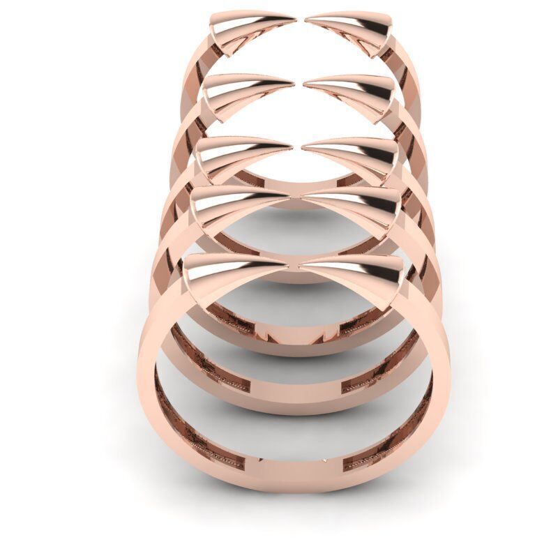 Gold Ring Jewelry  Ring stl 3dm 3dprintmodel 3D print model_3