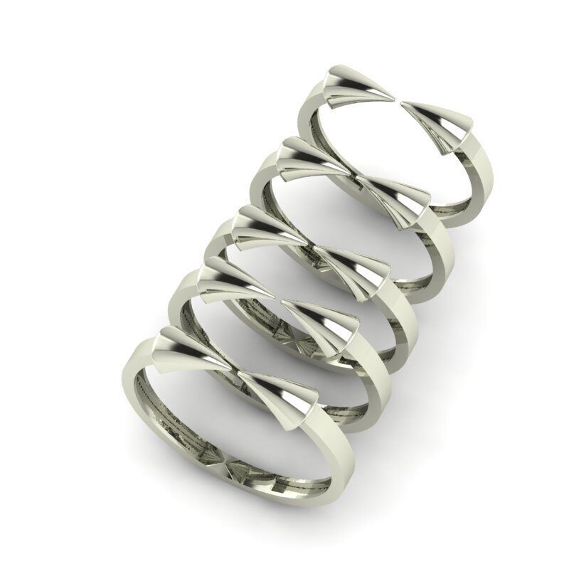 Gold Ring Jewelry  Ring stl 3dm 3dprintmodel 3D print model_1