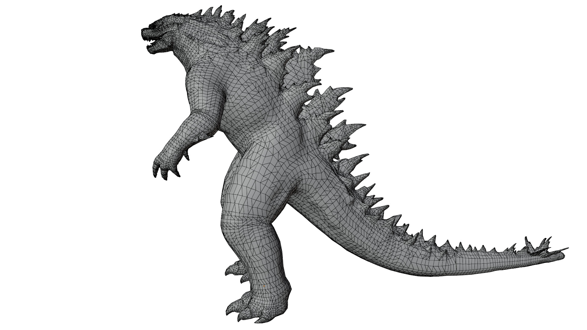 Godzilla 3D model_12