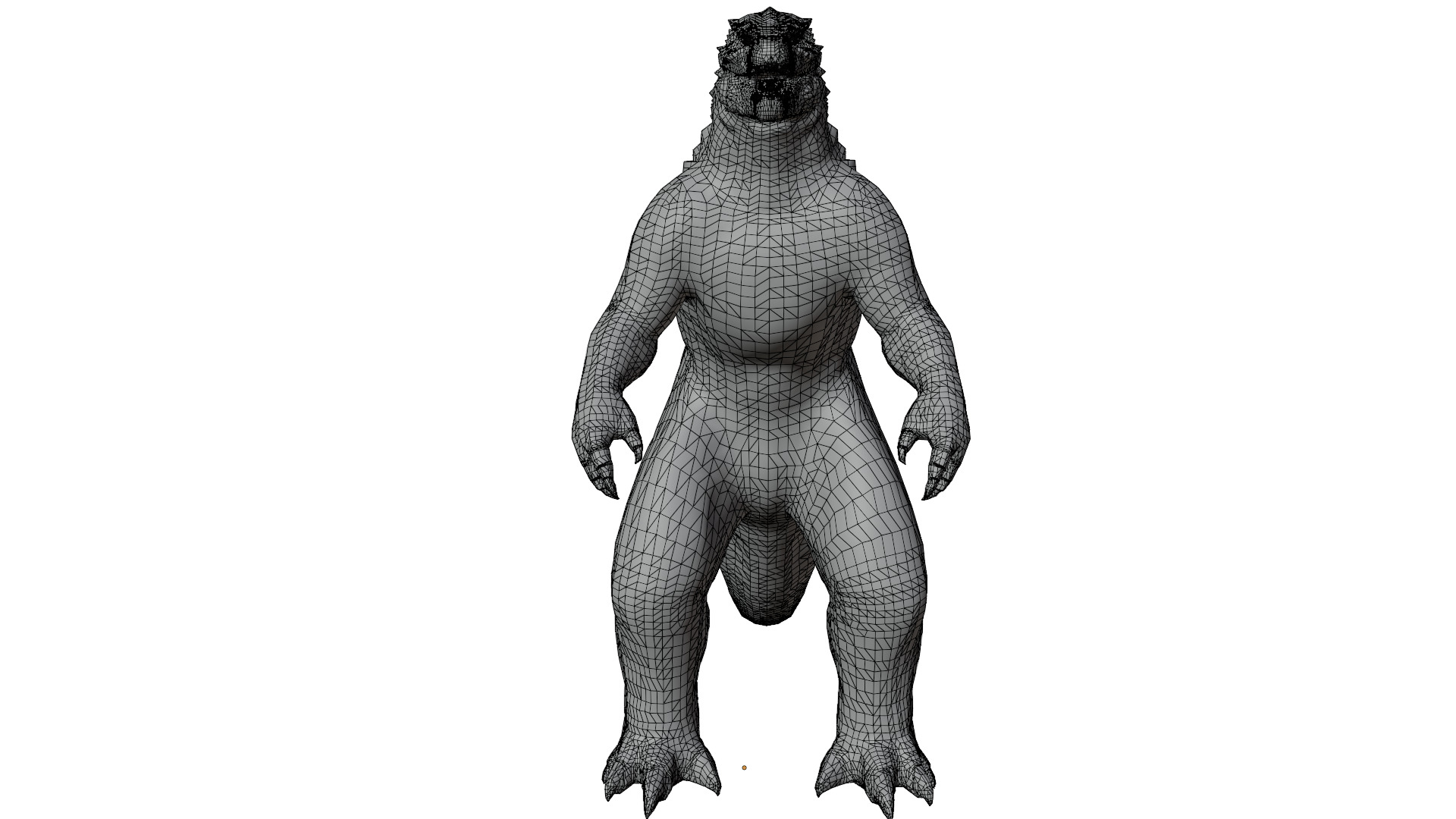 Godzilla 3D model_10