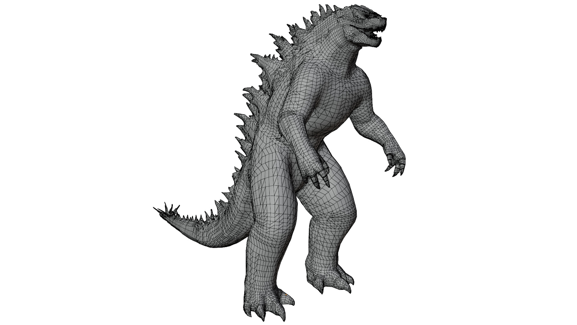 Godzilla 3D model_9