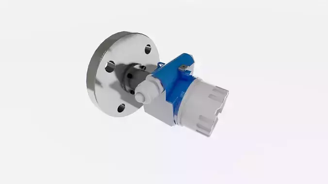 3D model of Absolute Gauge Pressure Cerabar PMC51 Endress Hauser