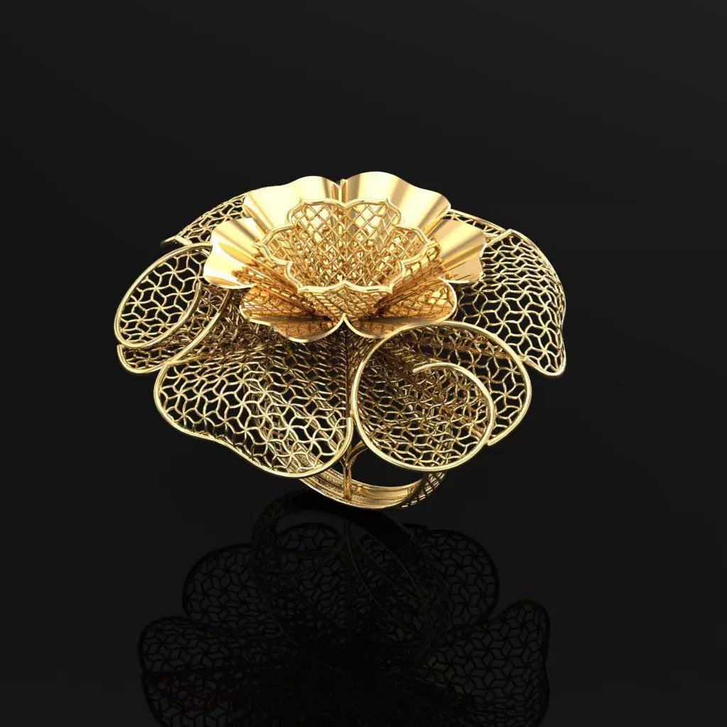 Turkish Ring 3D print model_0
