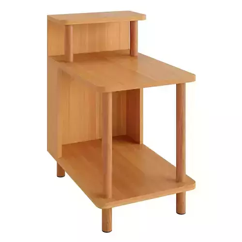 Litfad - Modern Solid Wood Nightstand