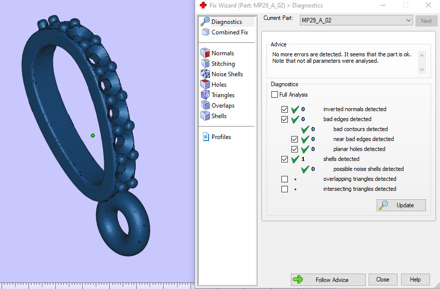 Pendant Alphabet A 3D print model 3D print model_9