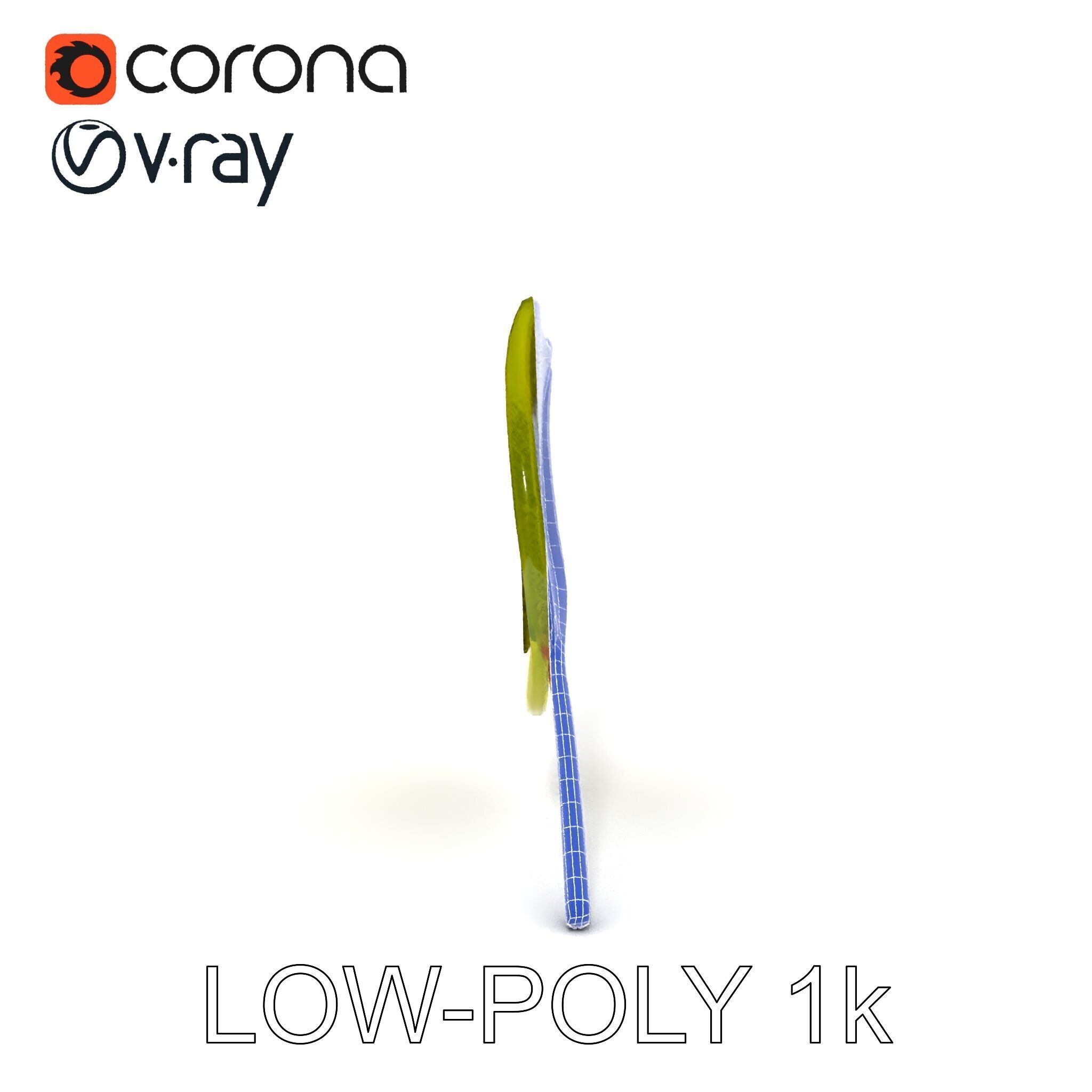 Realistic Leaf Model Pack for Rendering and Game Design Low-poly 3D model_32