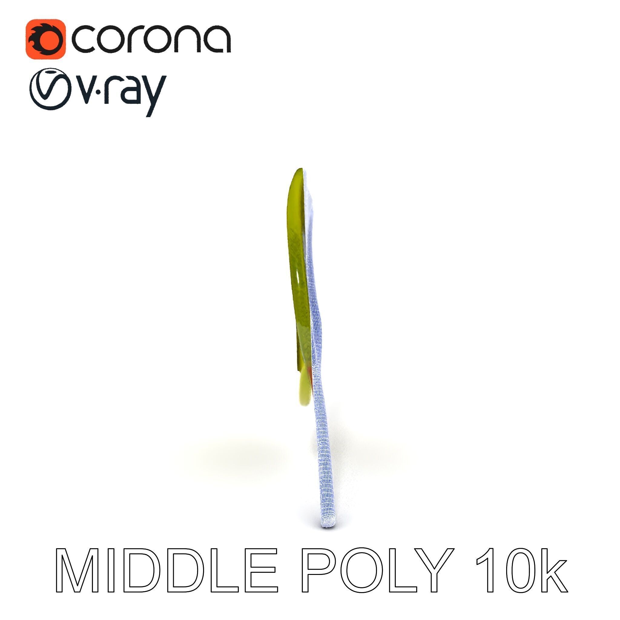 Realistic Leaf Model Pack for Rendering and Game Design Low-poly 3D model_15