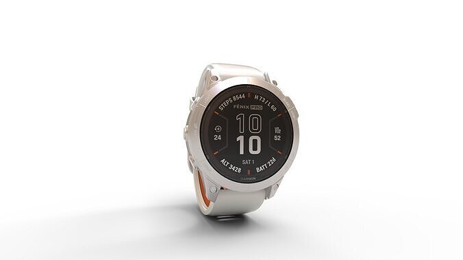 Garmin Fenix Sapphire Solar 3D model