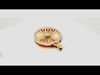 Pendant with texture and engraving stone Free 3D print model_1