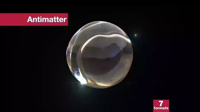 Antimatter Low-poly 3D model