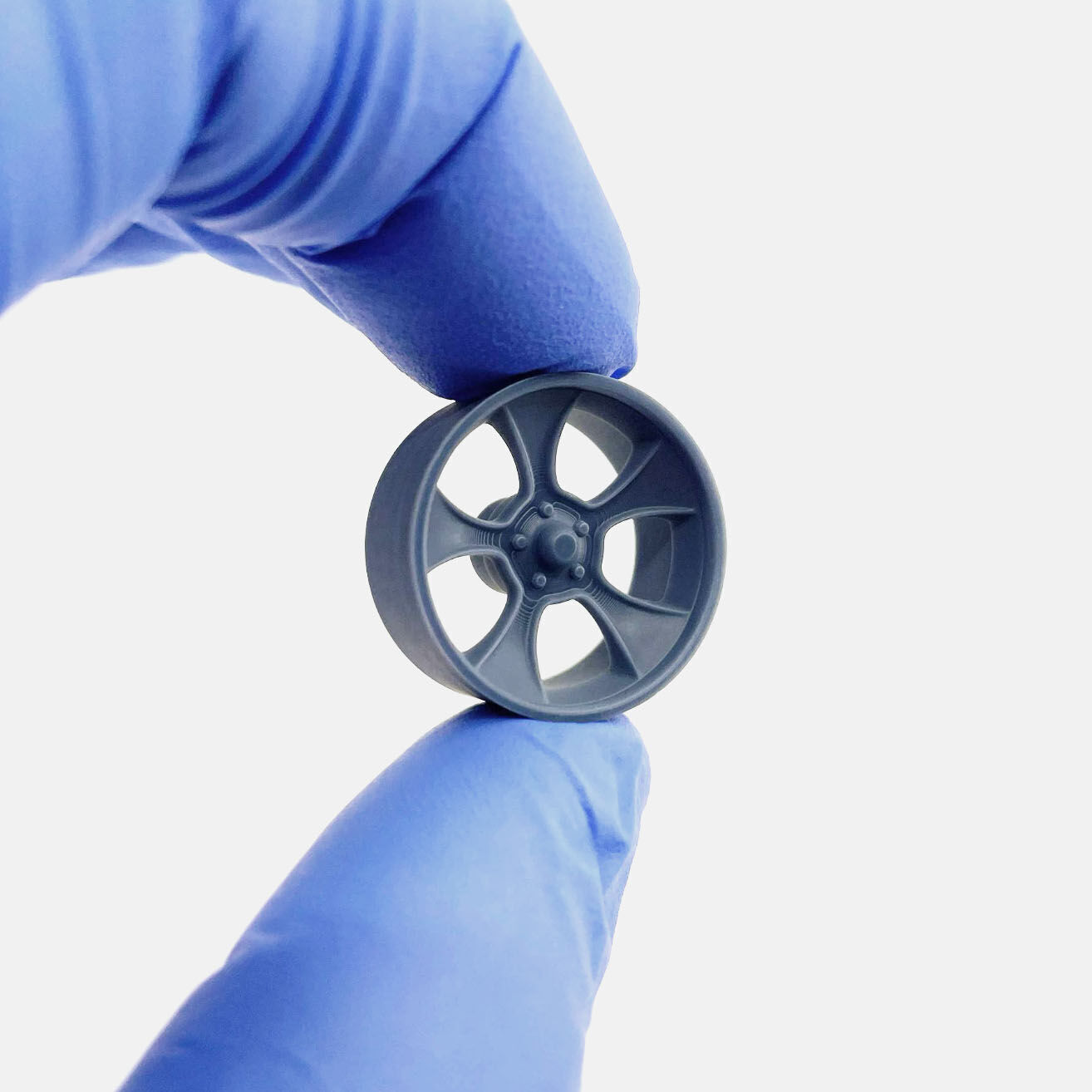 20x10 American Racing Gasser Wheel and Brake 3D print model_1