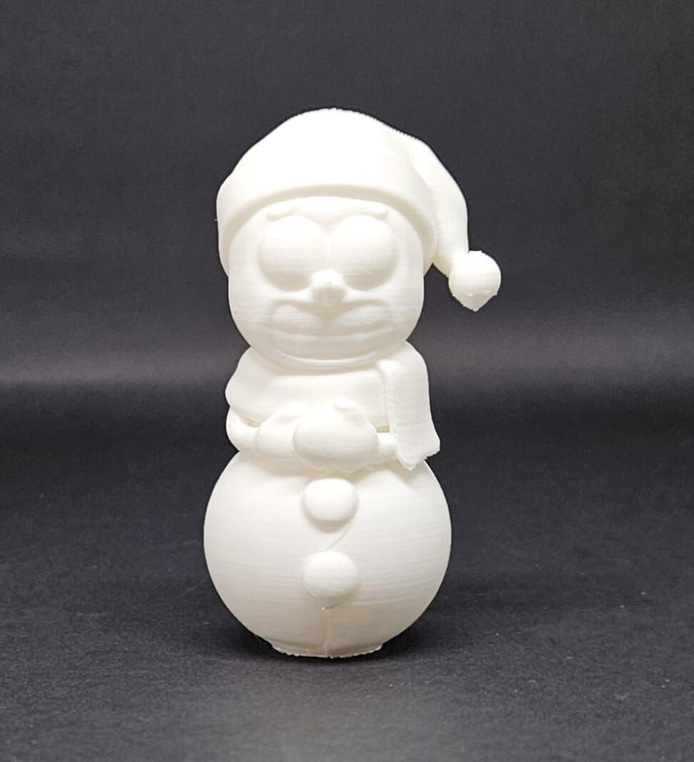 Snowman Freezing 3D print model_10