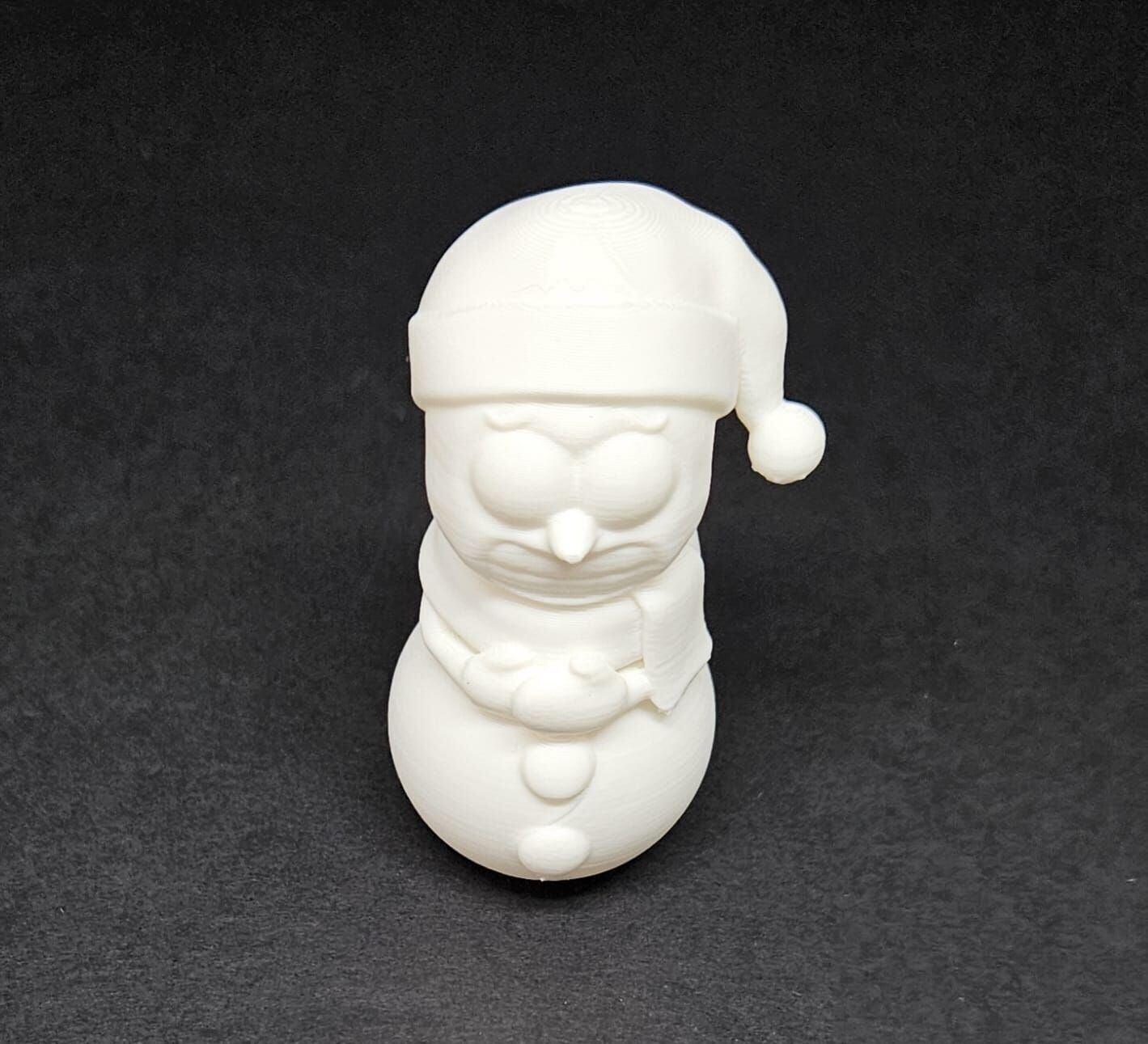 Snowman Freezing 3D print model_11