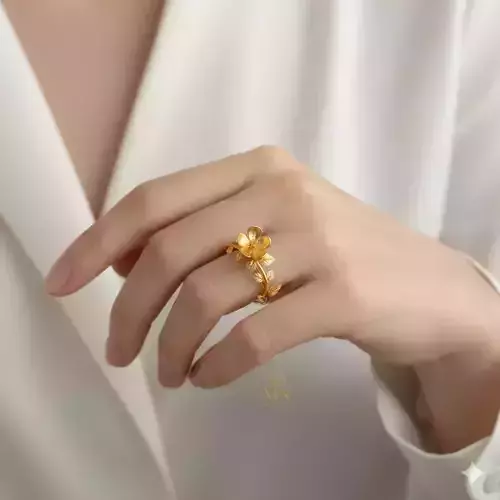 Golden Blossom Bracel