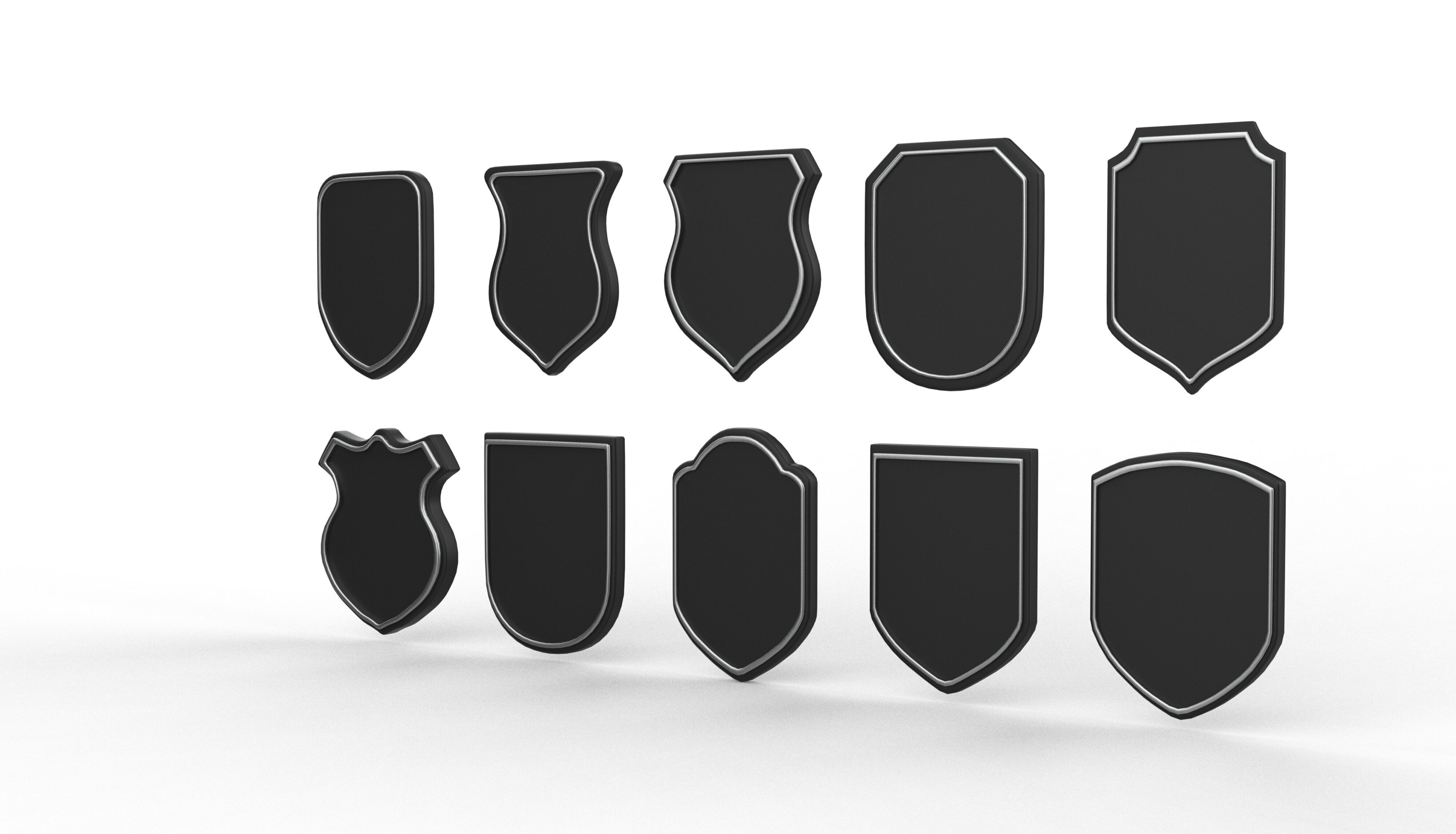 Heraldic arm 3D model_2