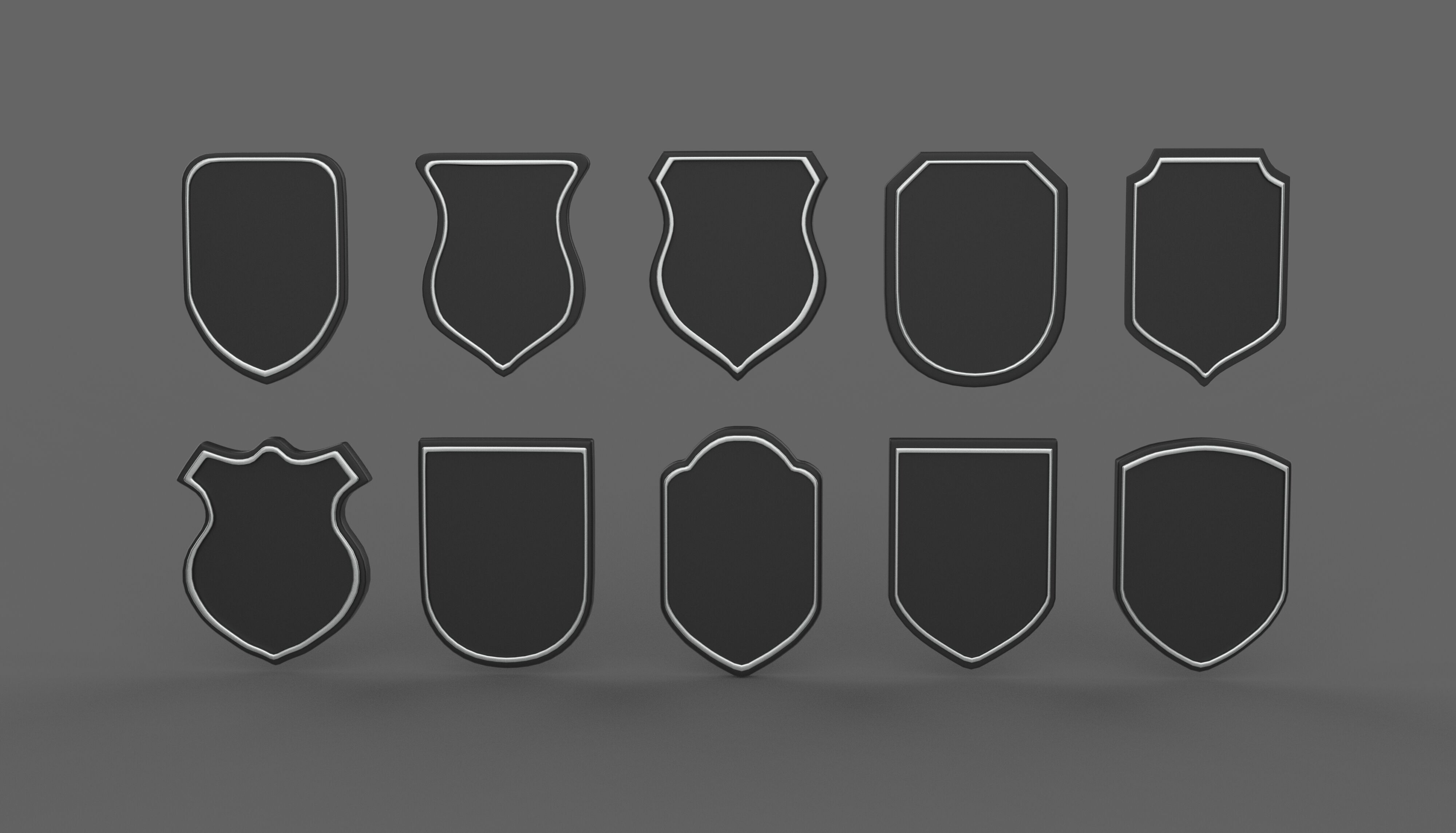 Heraldic arm 3D model_5