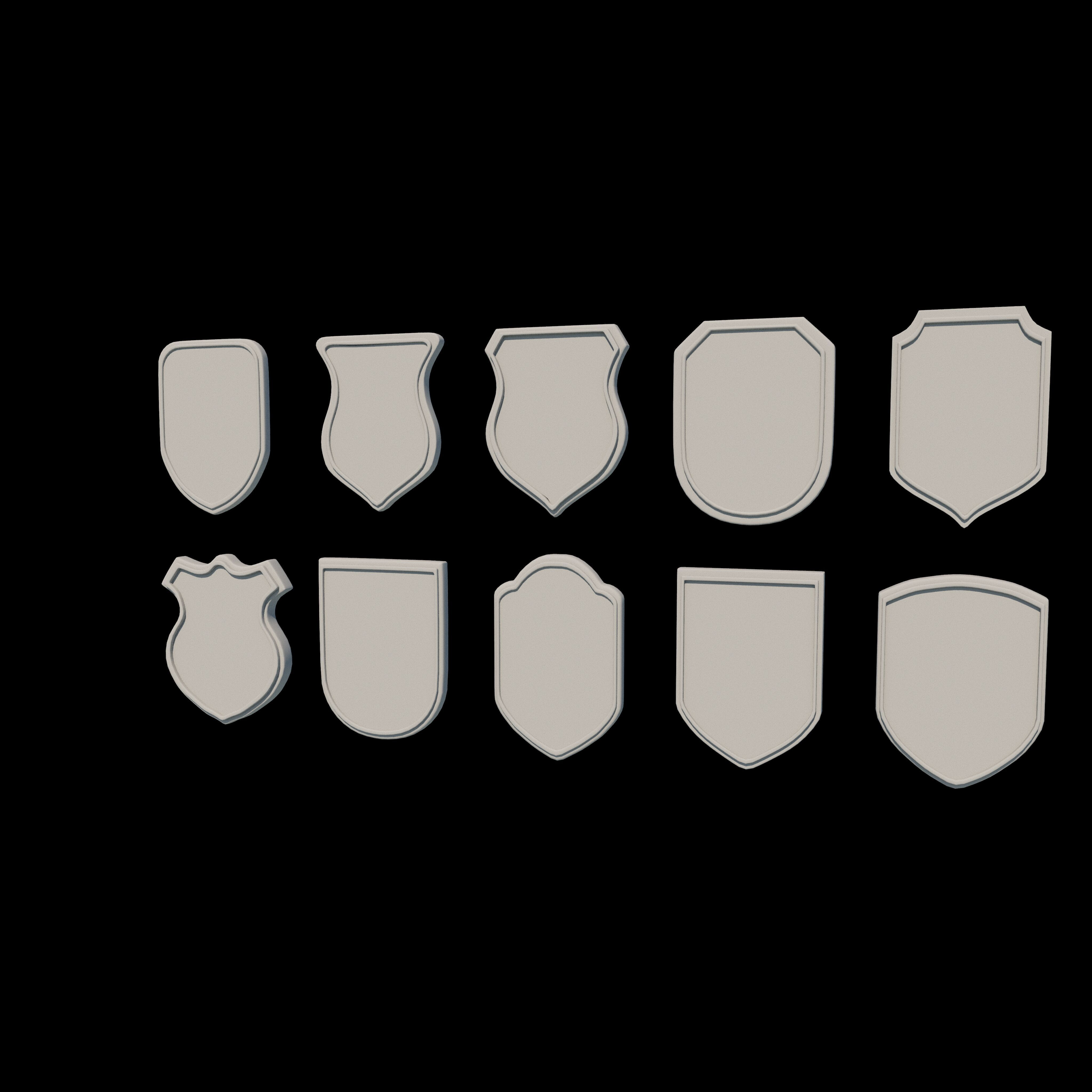 Heraldic arm 3D model_13