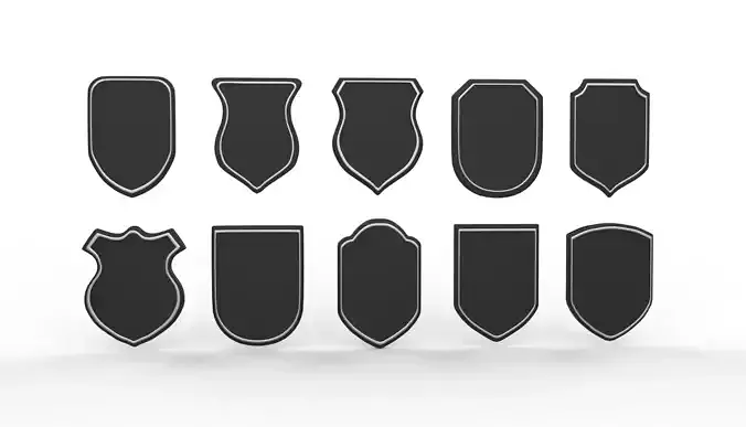 Heraldic arm 3D model