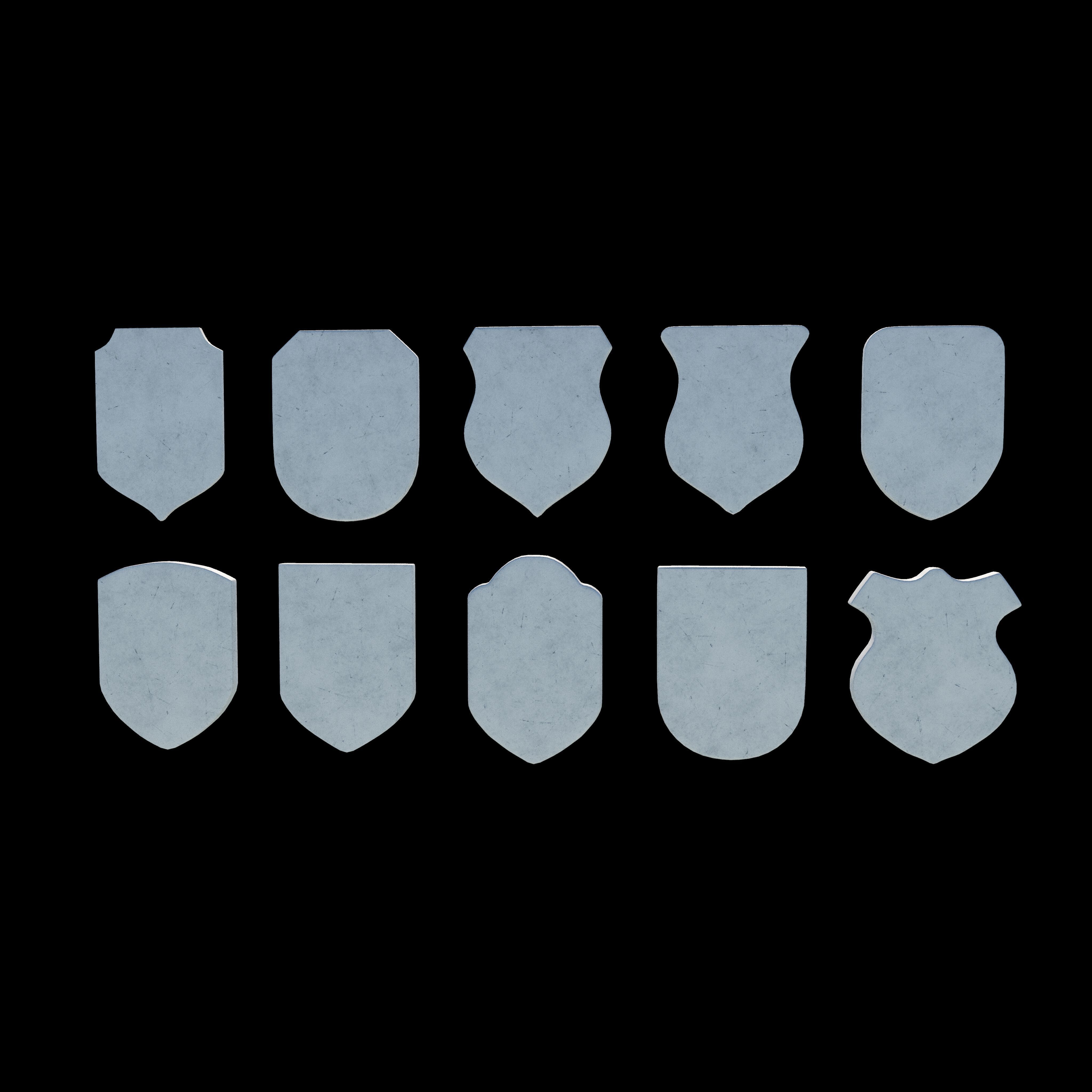 Heraldic arm 3D model_6