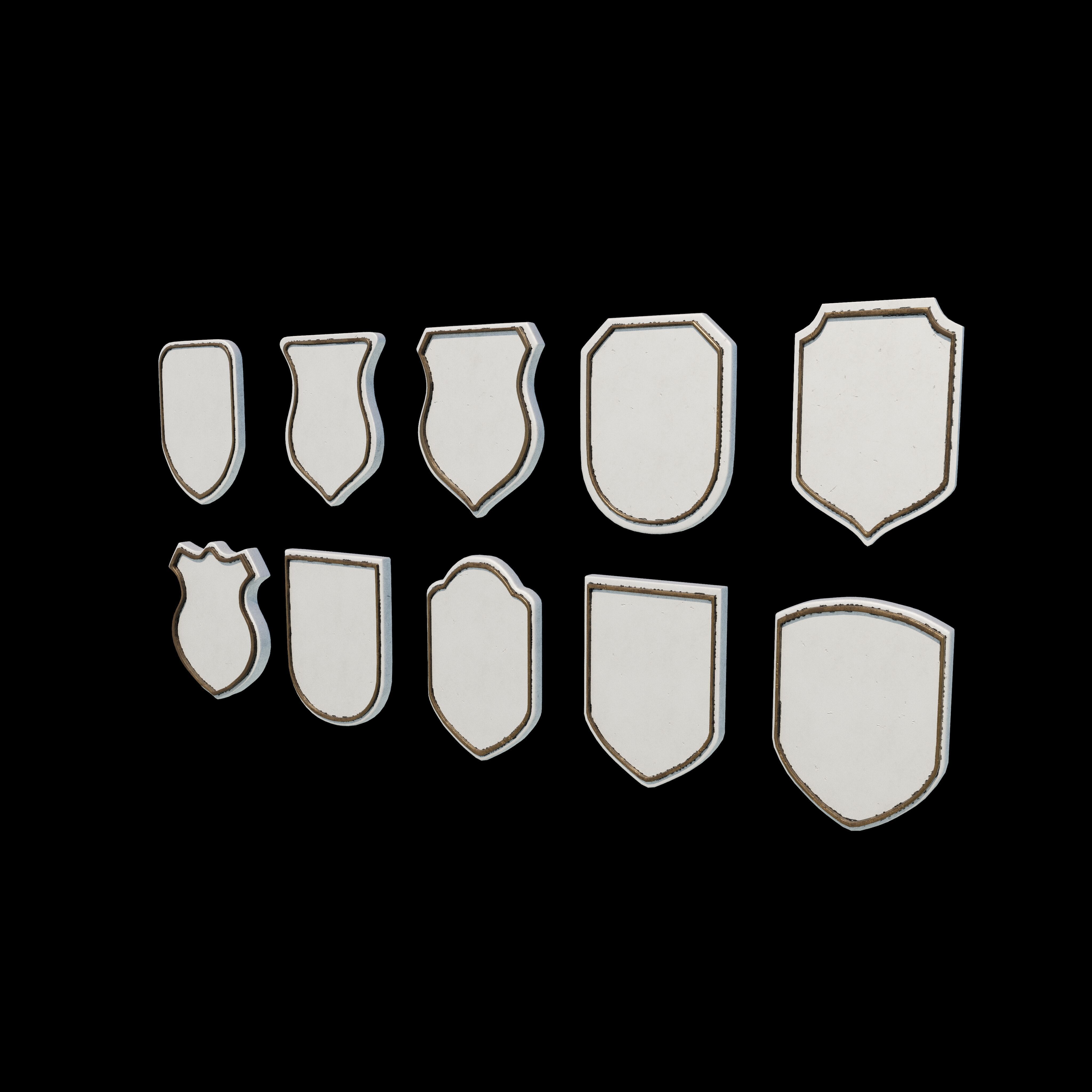 Heraldic arm 3D model_7