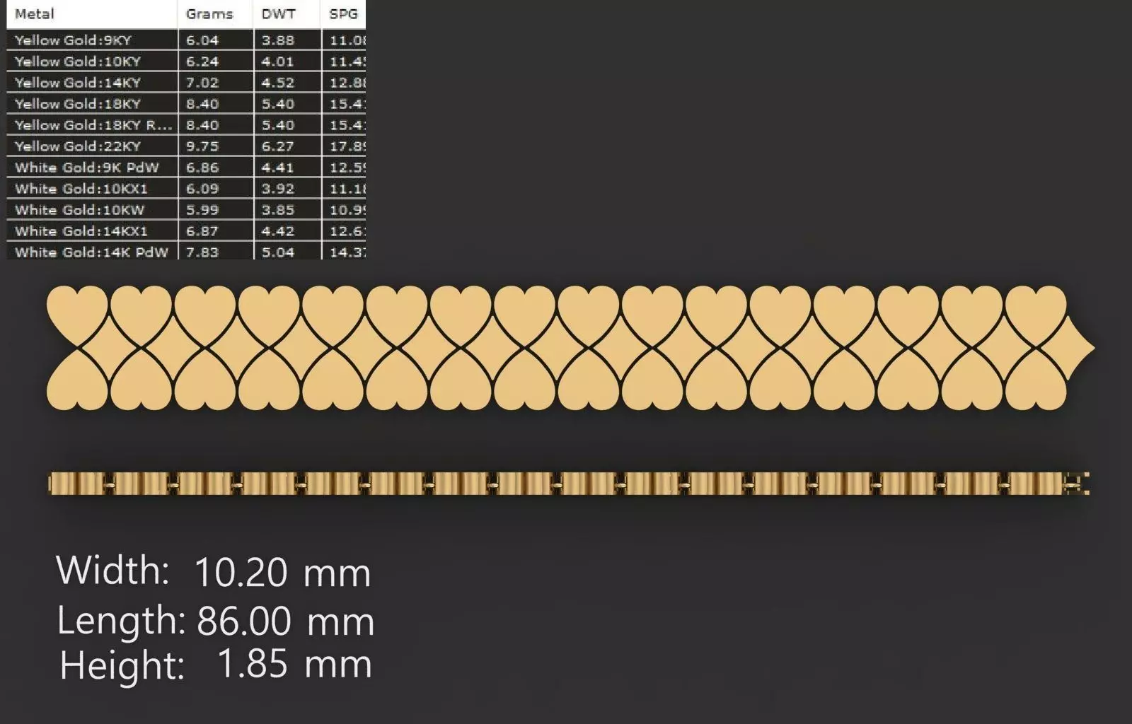 Chains-2 52 3D print model_0