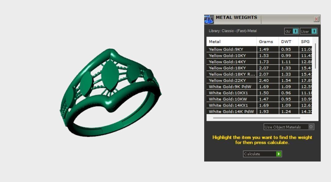 Rings 3D print model_3