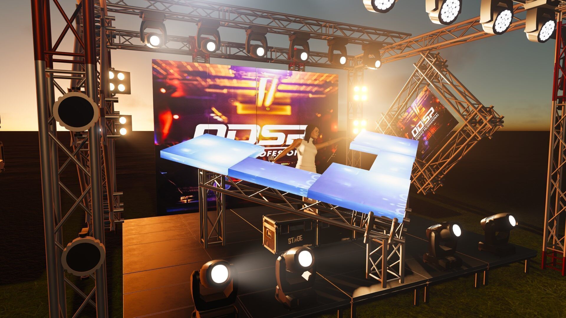 Montaje Fiesta tipo 6 3D model_6