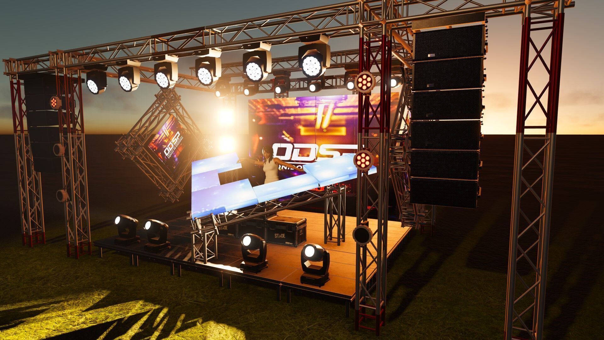 Montaje Fiesta tipo 6 3D model_5