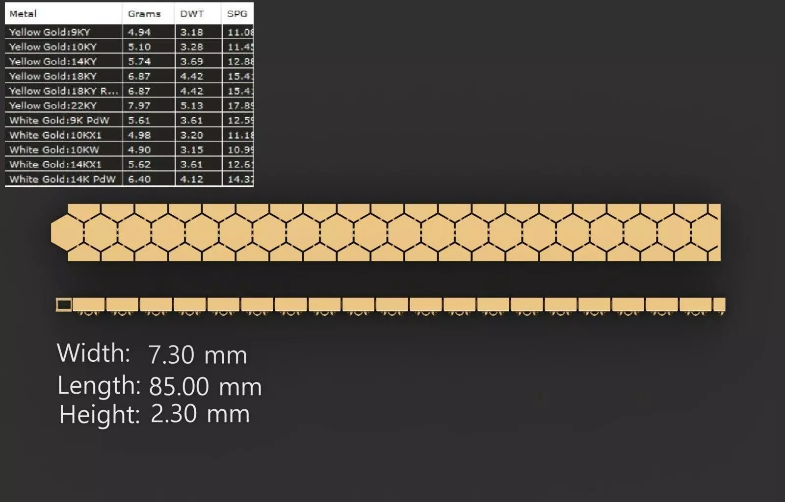 Chains-2 50 3D print model_0