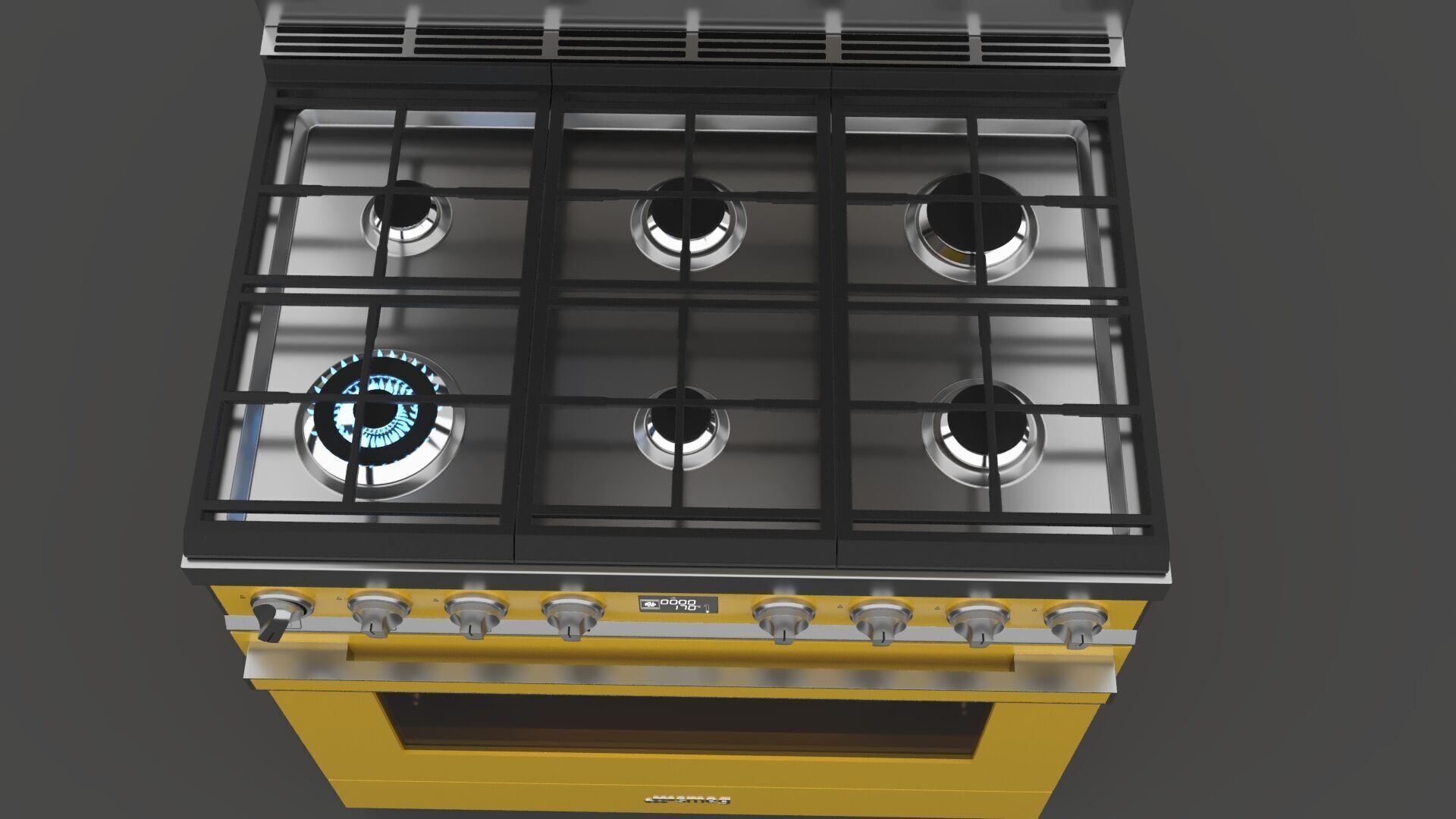 Smeg Portofino Set 3D model_7