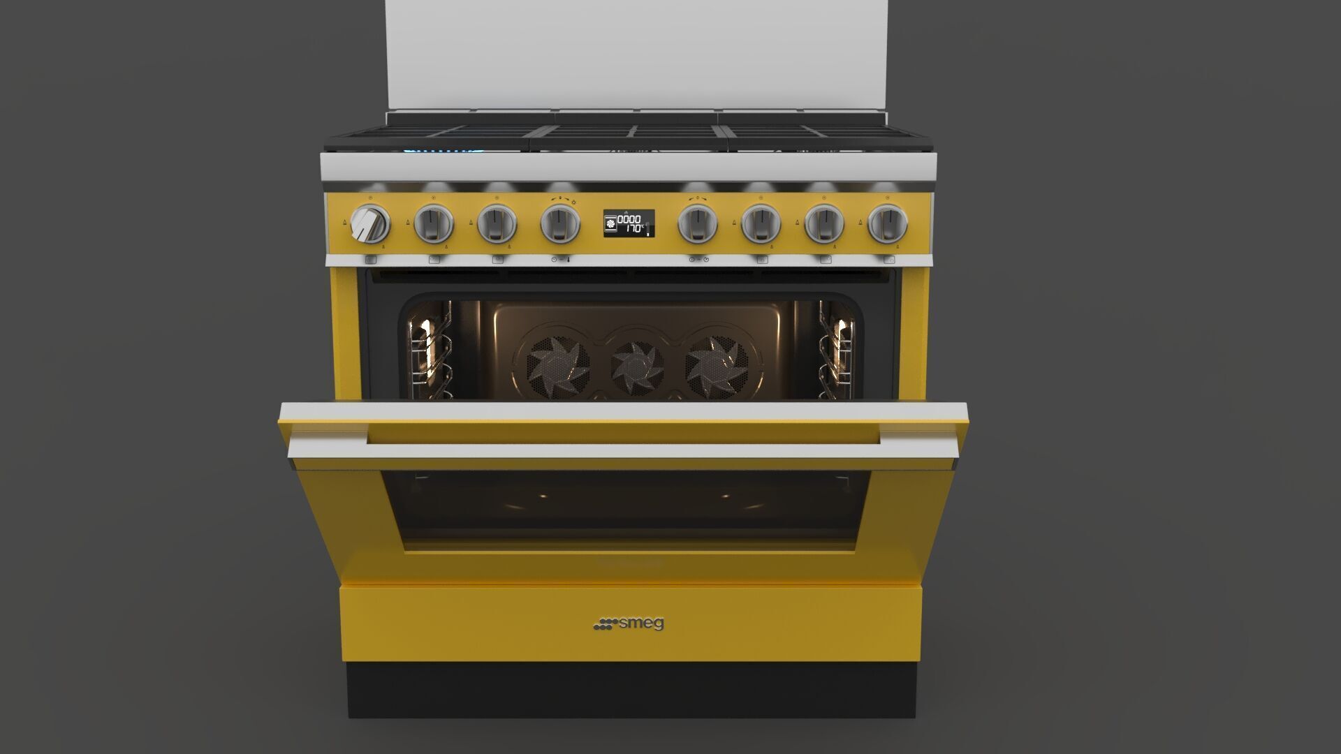 Smeg Portofino Set 3D model_5