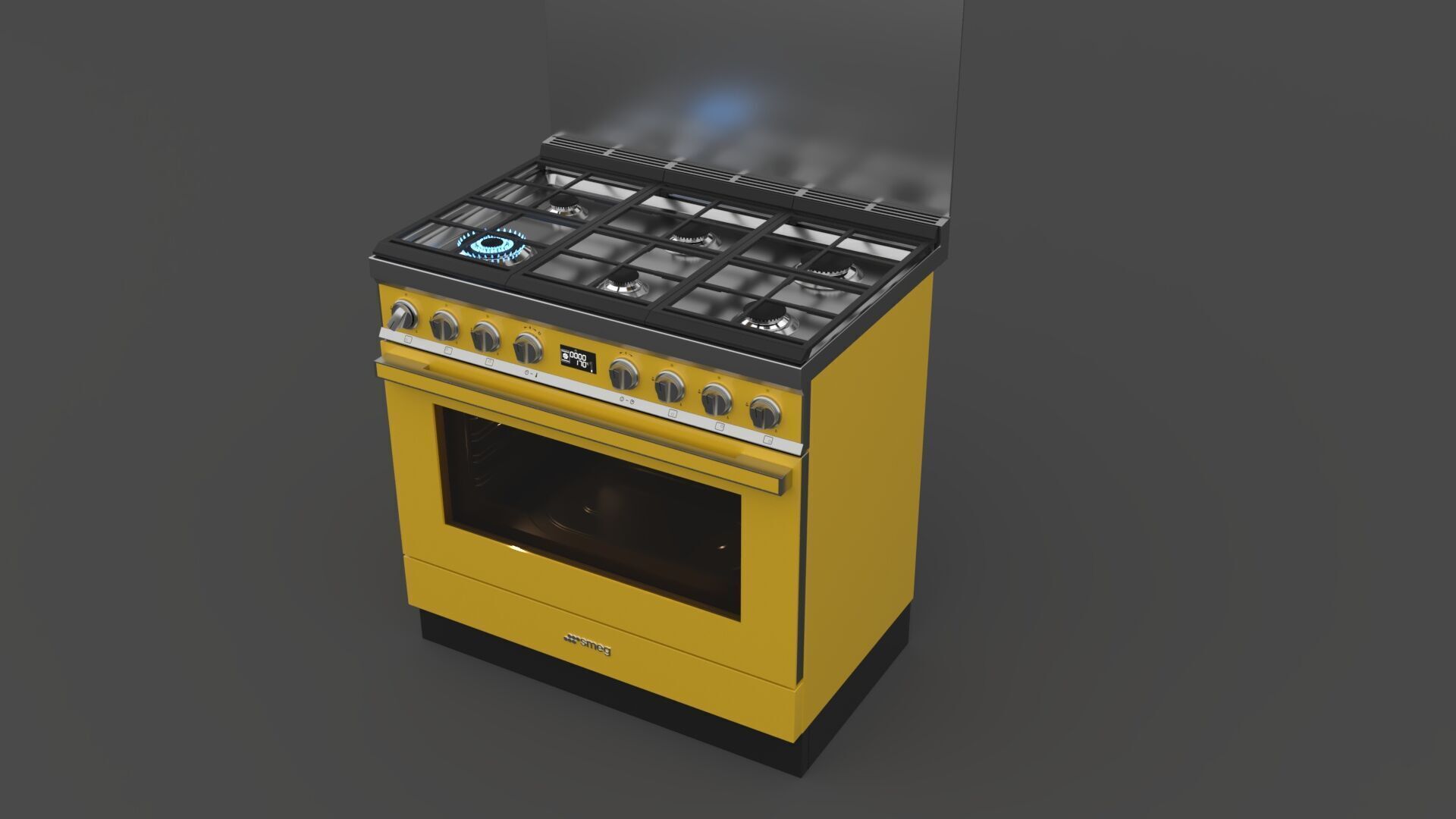 Smeg Portofino Set 3D model_1